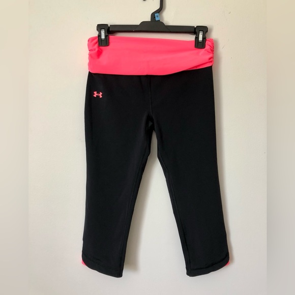 Under Armour Heat Gear workout pants size Medium my - Picture 1 of 4